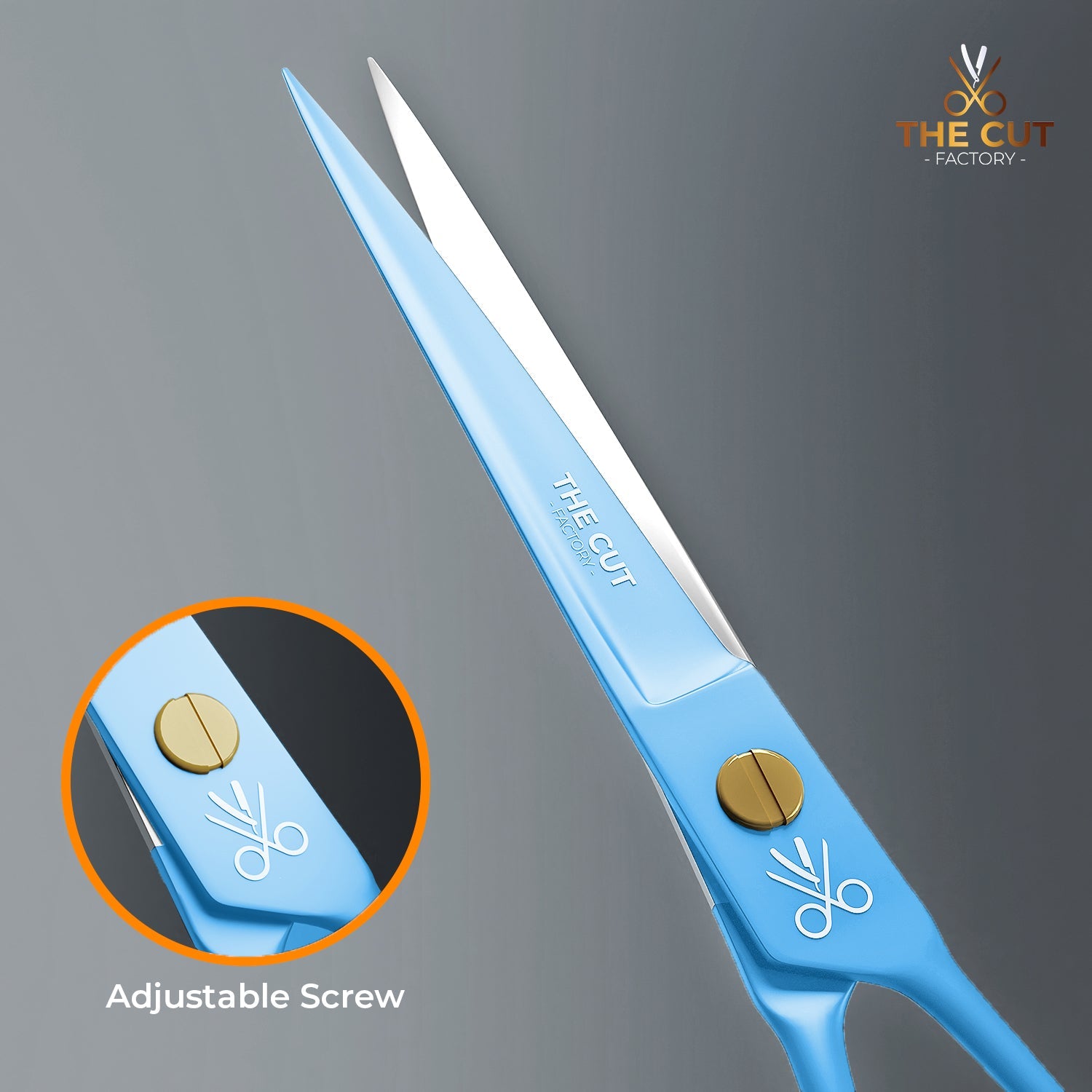 Premium Quality Serrated Barber Scissors – Precision Cutting for Hair Styling - The Cut Factory