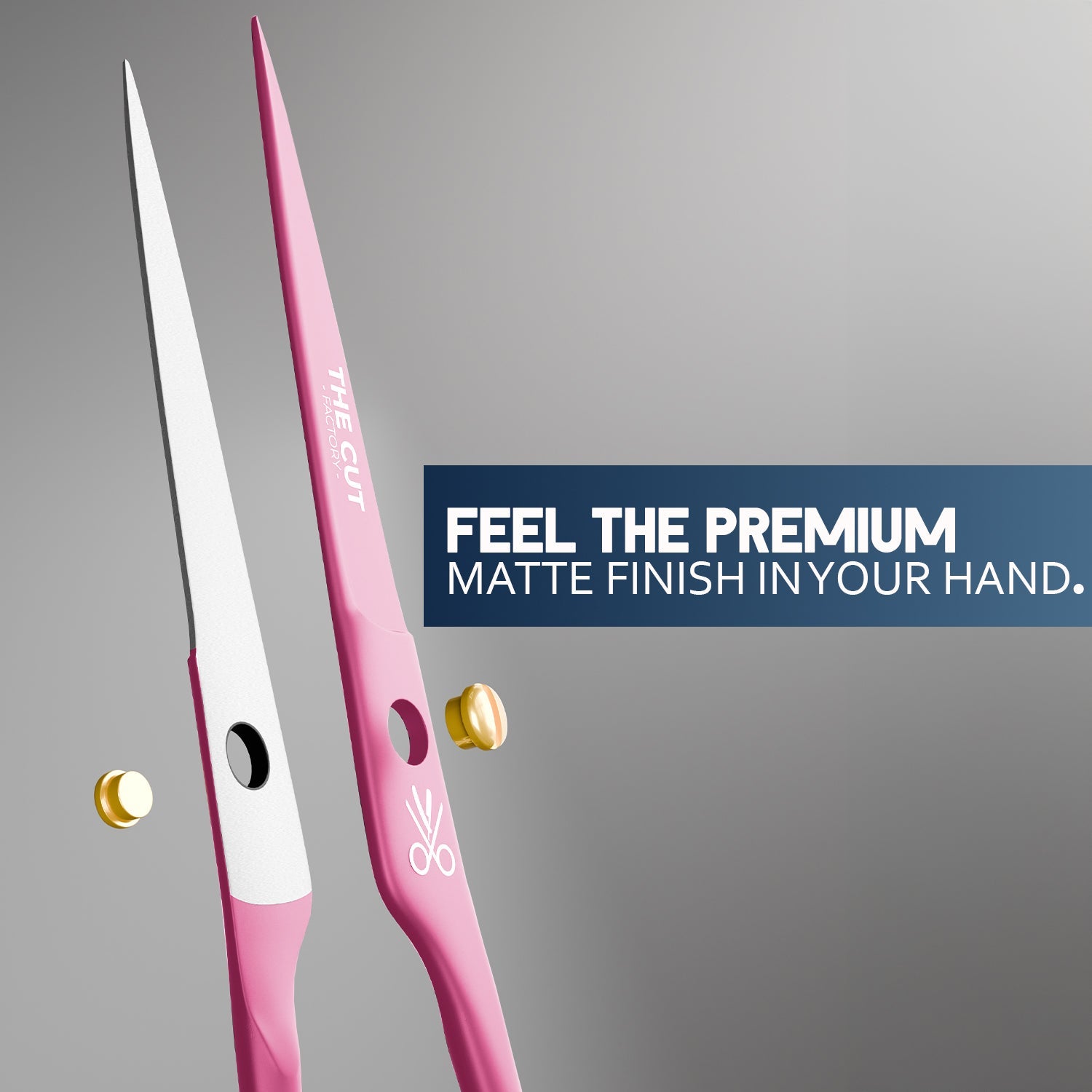 Premium Quality Serrated Barber Scissors – Precision Cutting for Hair Styling - The Cut Factory