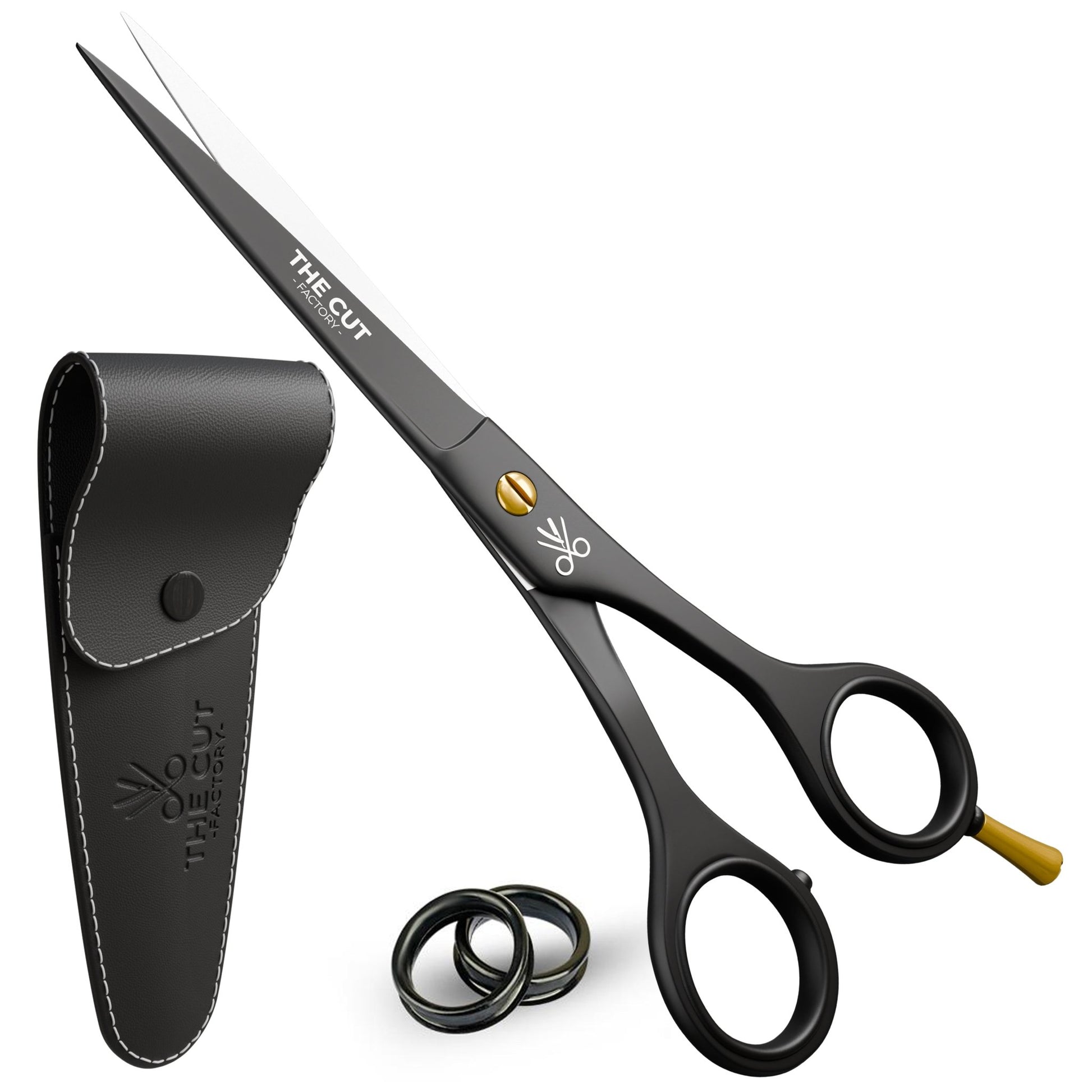 Premium Quality Serrated Barber Scissors – Precision Cutting for Hair Styling - The Cut Factory
