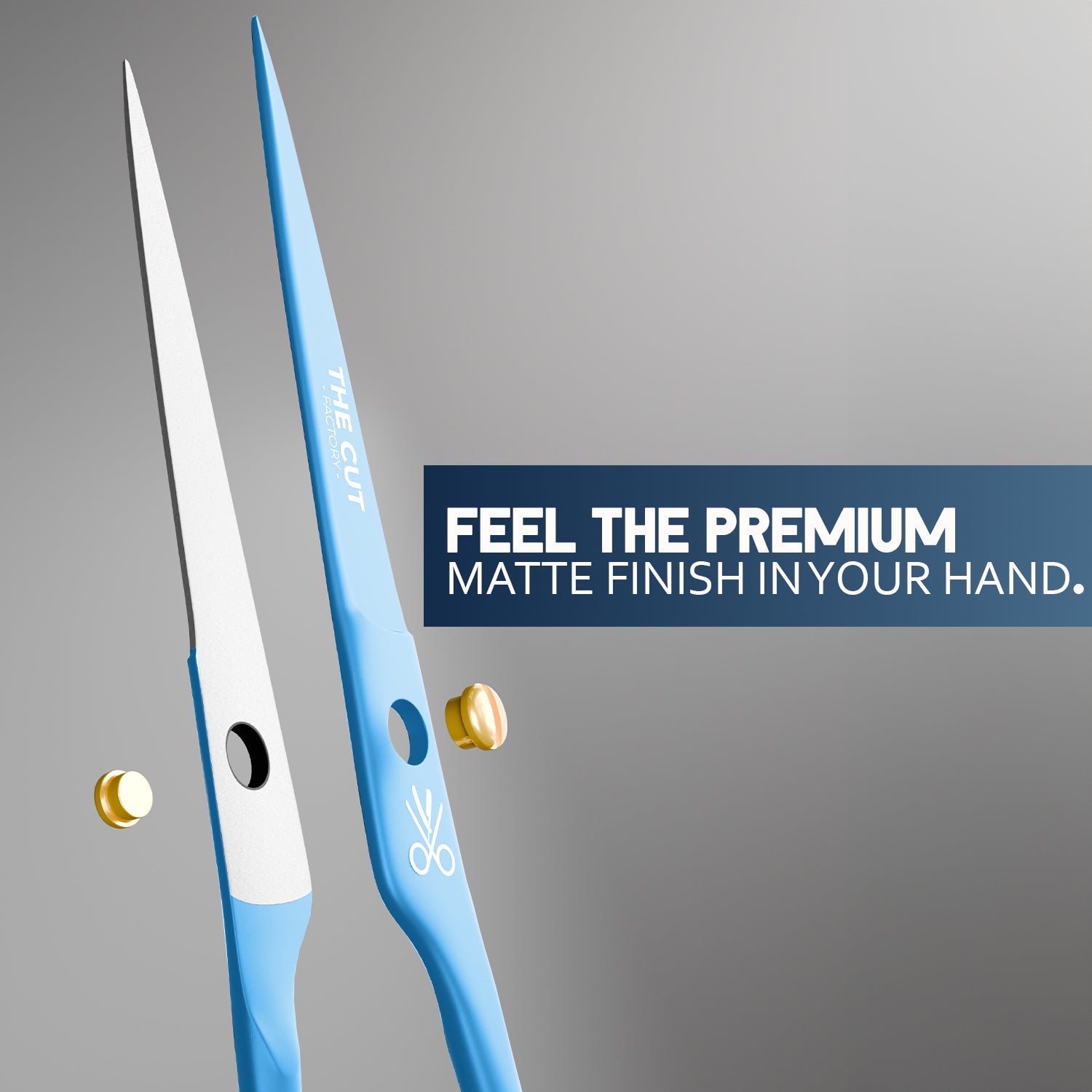 Premium Quality Serrated Barber Scissors – Precision Cutting for Hair Styling - The Cut Factory